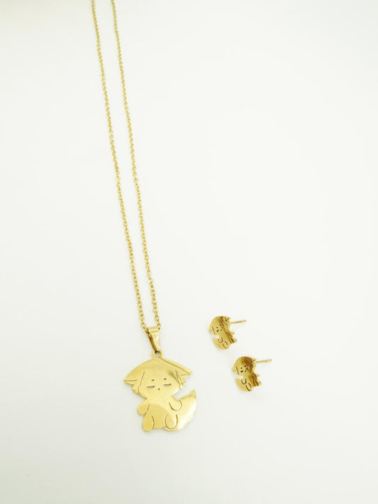 Jueguito eco gatito dorada