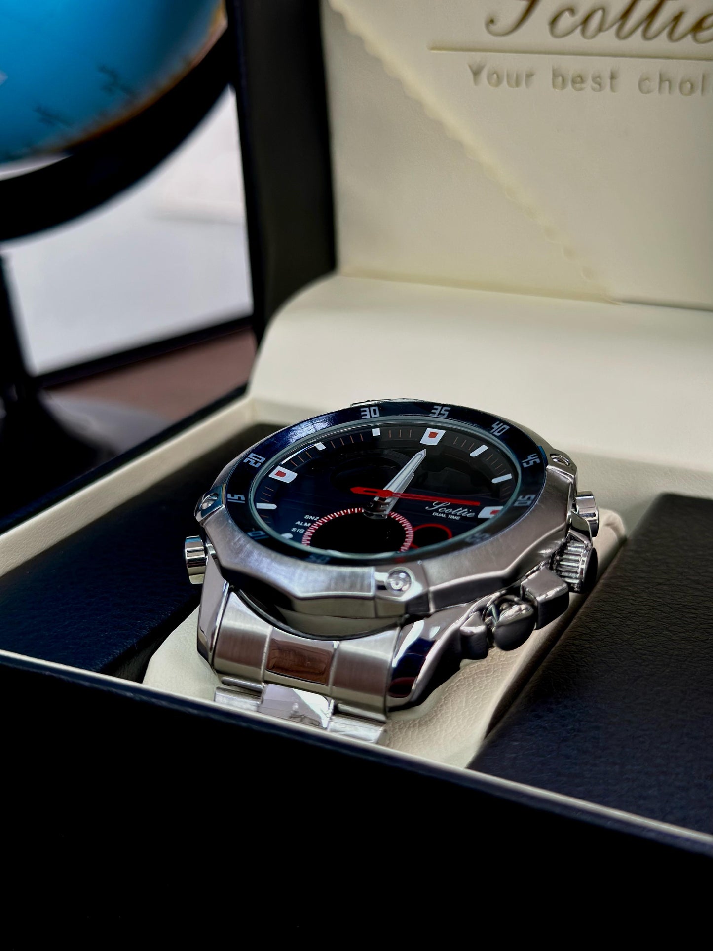 Reloj Scottie 1146 Acero Para Hombre