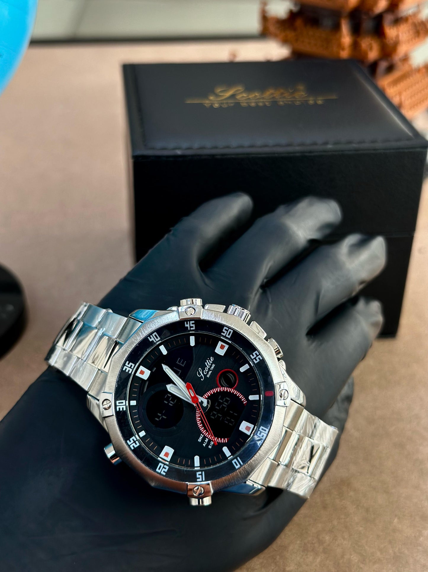 Reloj Scottie 1146 Acero Para Hombre