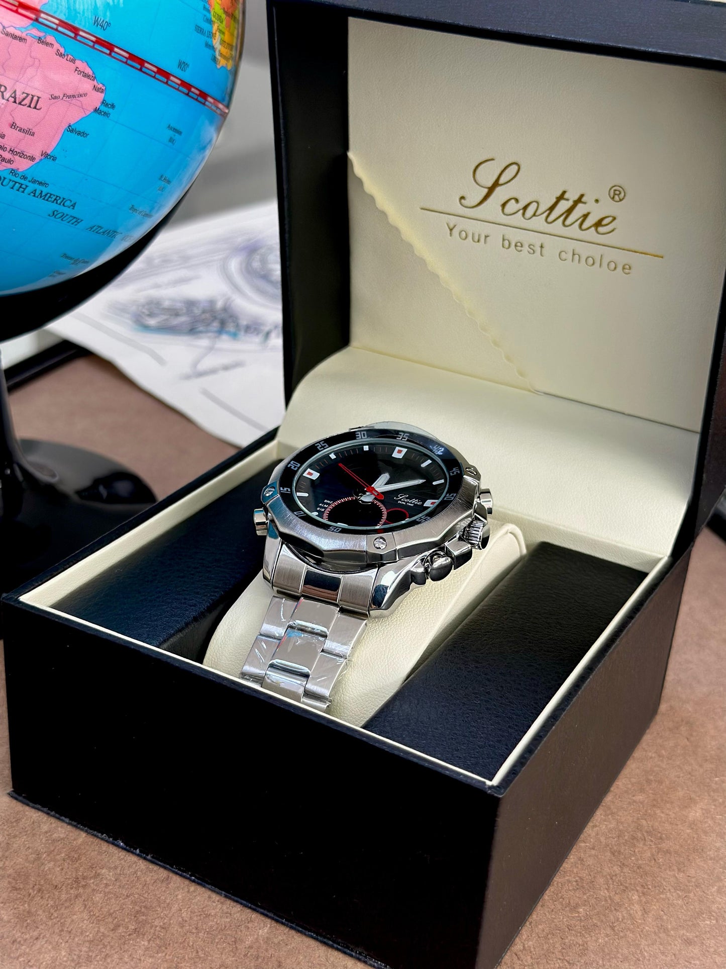Reloj Scottie 1146 Acero Para Hombre