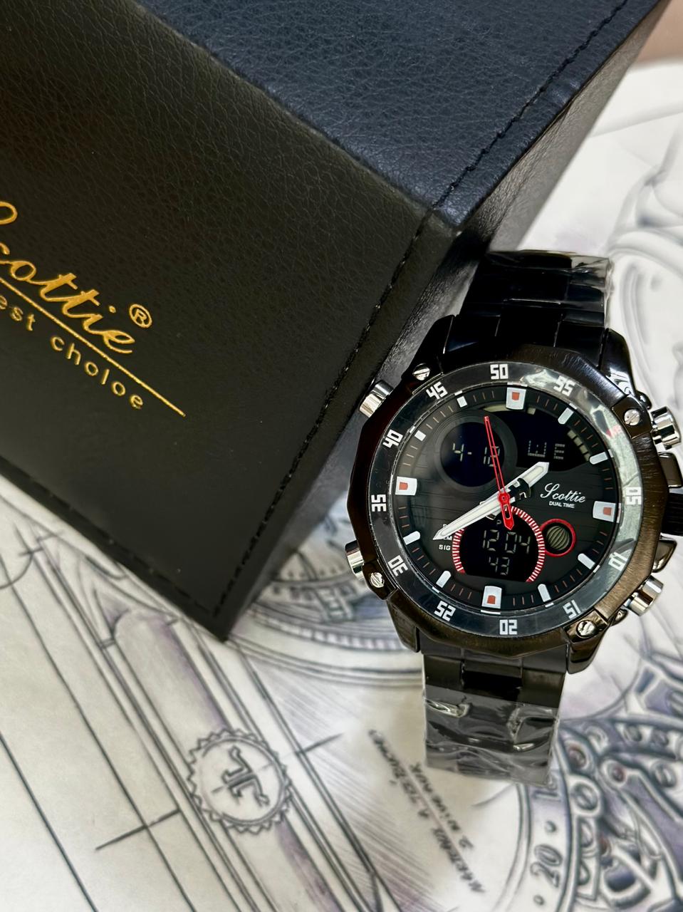 Reloj Scottie 1146 Acero Para Hombre
