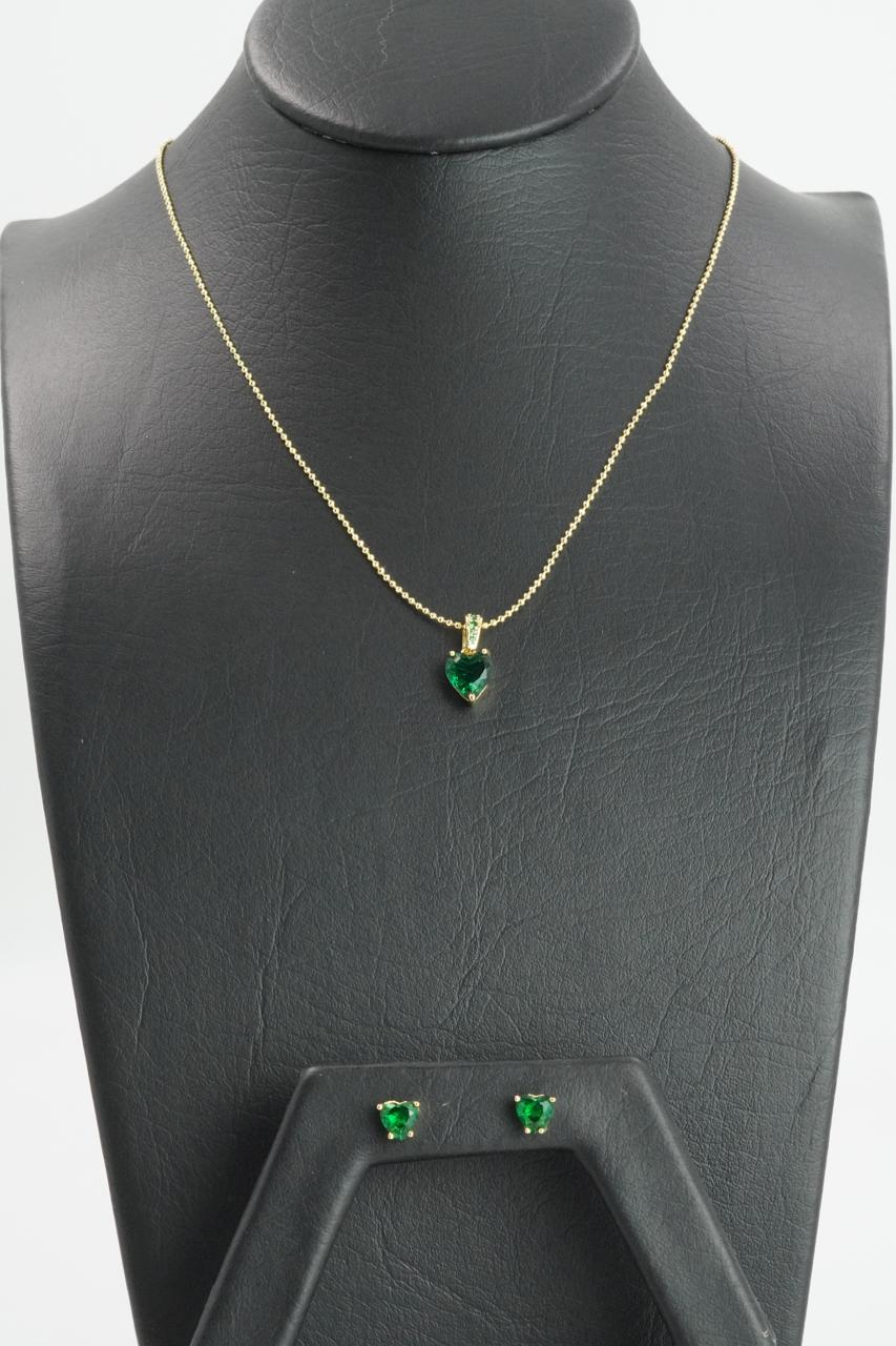 Juego corazon verde