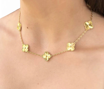 Collar Van Cleef 5 treboles Vintage