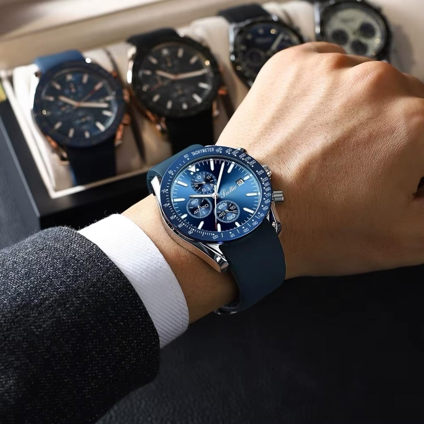 Reloj Scottie 9253 pulso Silicona